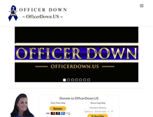 Tablet Screenshot of officerdown.us